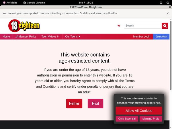 18eighteen.com Limited Offer