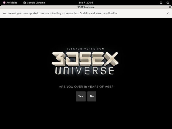 3D SexU Niverse Discount Code