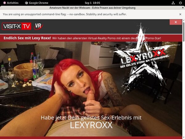 Active Visit-X TV VR Passwords