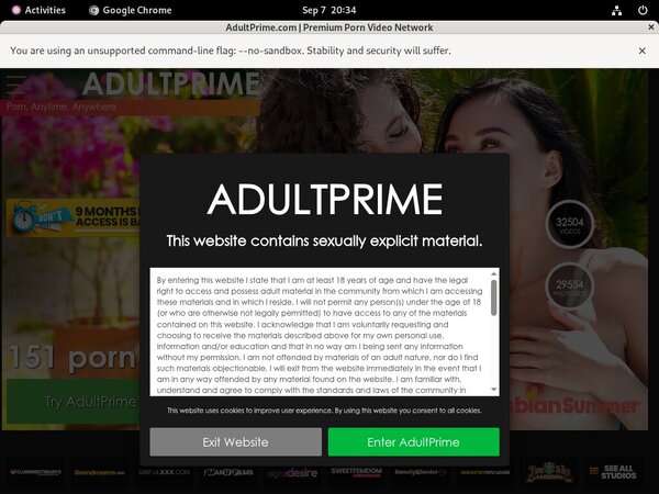 Adult Prime Segpay