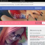 Ann-darcy.com Sing Up