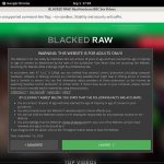 Blacked Raw Discount Order