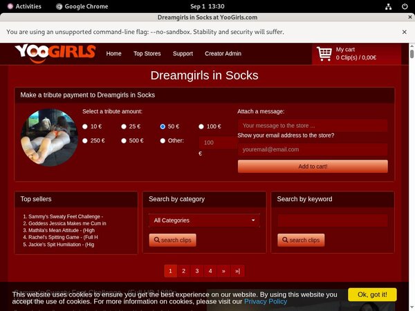 Discount Dreamgirls In Socks Code Discount Dreamgirls In Socks Code