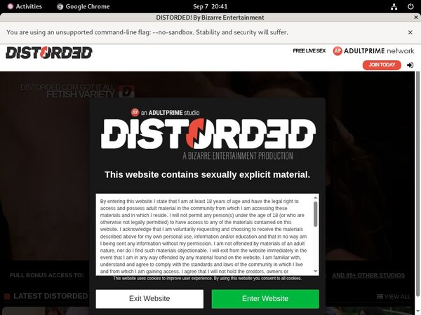Discounted Distorded.com