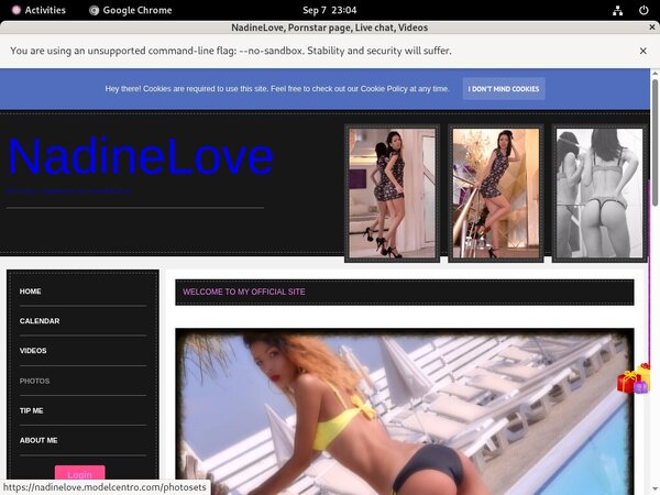 Discounted Nadinelove.modelcentro.com Membership