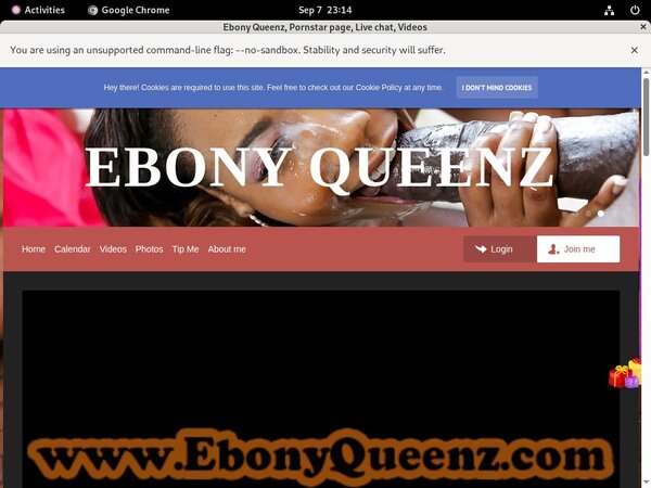 Ebonyqueenz.modelcentro.com Kink