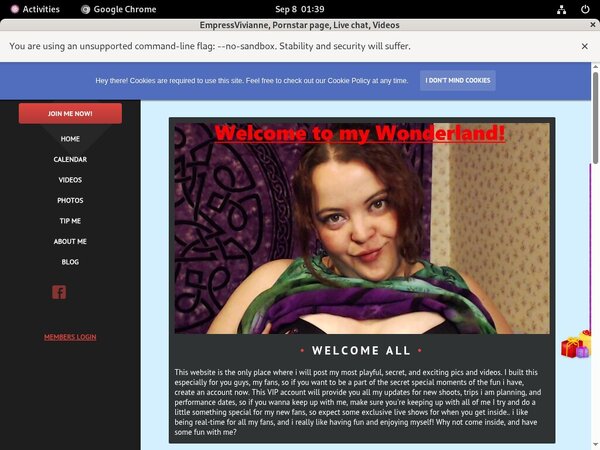 Empressvivianne.modelcentro.com Gratis