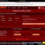 FRENCH GIRLS FEET Automatische Kassen