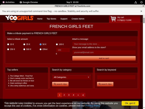 FRENCH GIRLS FEET Get Membership