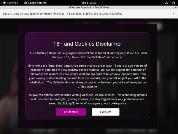 Feel X Videos Bug Me Not