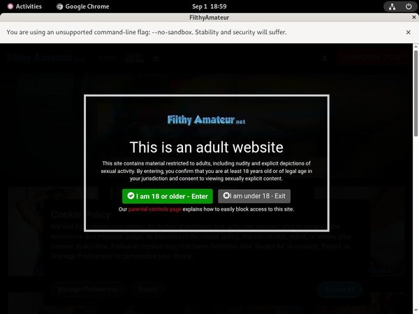 Filthyamateur.net Club