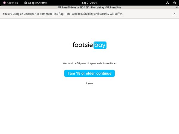 Footsiebay.com Limited Promo