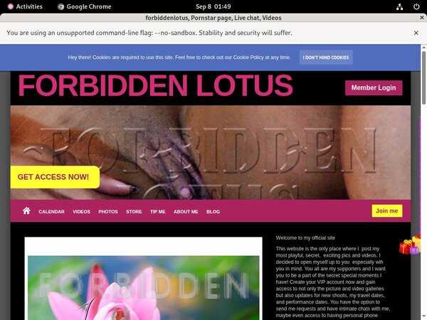 Forbiddenlotus Free Premium Passwords