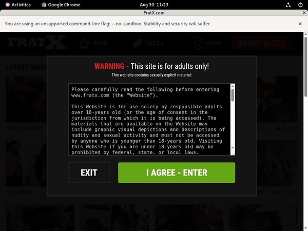 Fraternityx.com Free Join