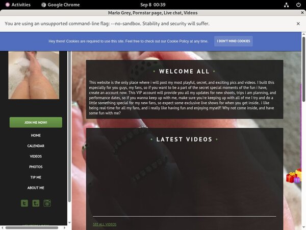 Free Accounts To MarloGrey