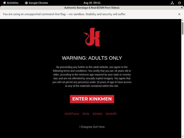 Free Kinkmen Password Account