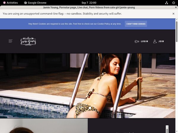 Free Login For Jamieyoung.tv
