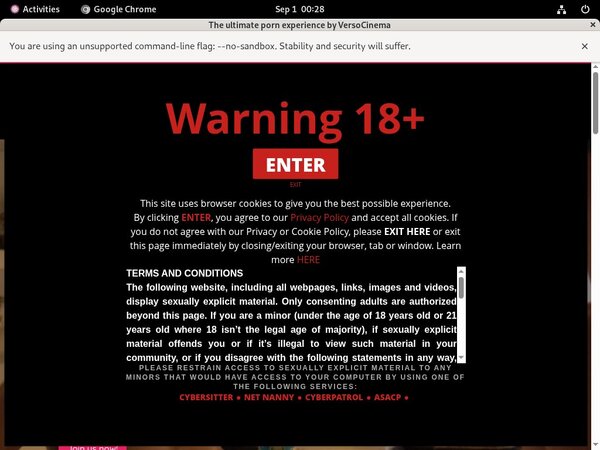 Free Versocinema User