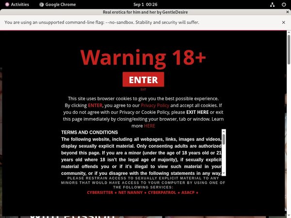 Gentledesire.com User Pass