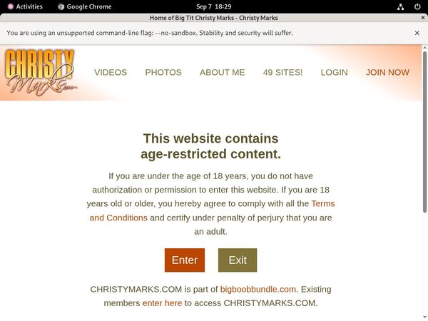 Get A Free Christymarks.com Membership