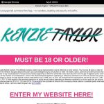 Get A Free Kenzie Taylor Account