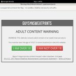 Guys In Sweatpants Username Password