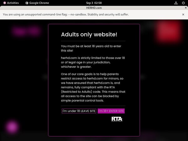 Herhd.com Member Account