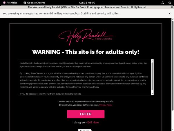 Hollyrandall.com Order Page