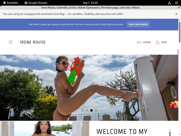 Irenerouse.com Trial Pass