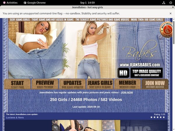 Jeansbabes.com Preview
