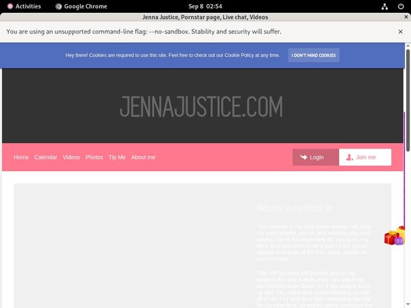 Jennajustice.modelcentro.com Trial Memberships