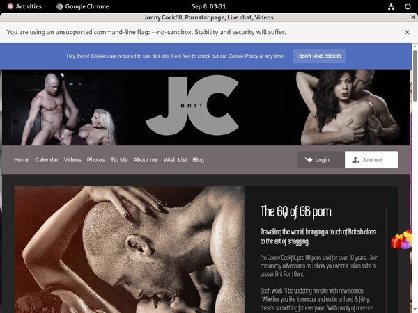 Jonny Cockfill Free Logins 2018
