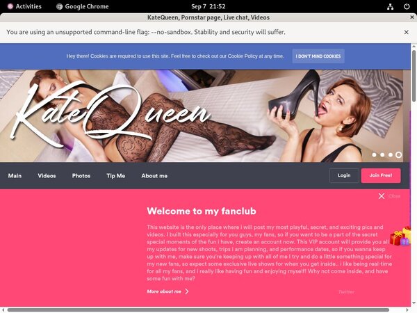KateQueen Renew Password