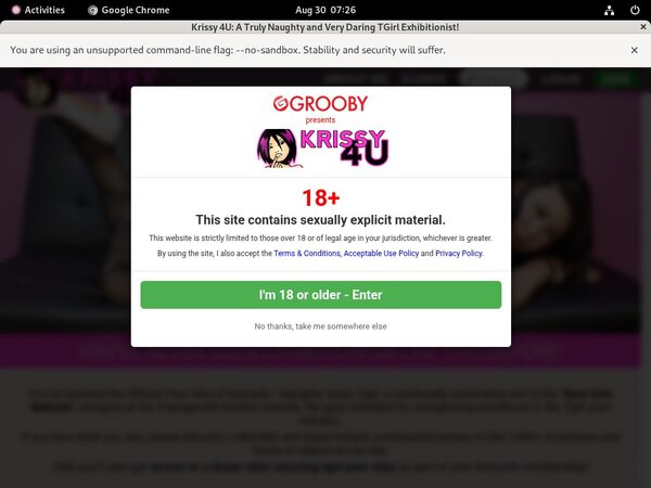 Krissy4u.com Pay Pal Account