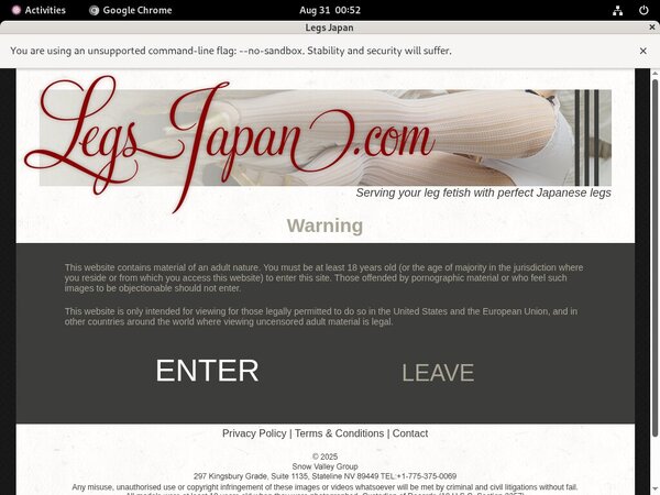Legs Japan Com Discount