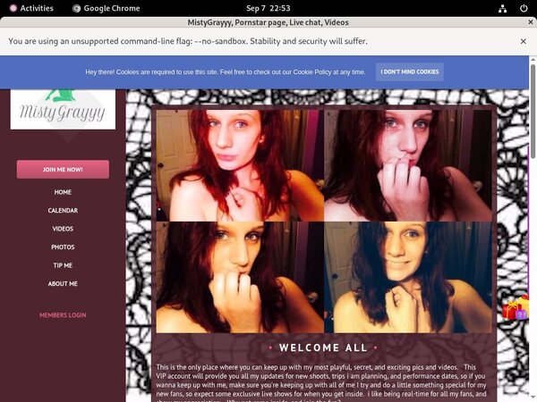 Login To MistyGrayyy Free