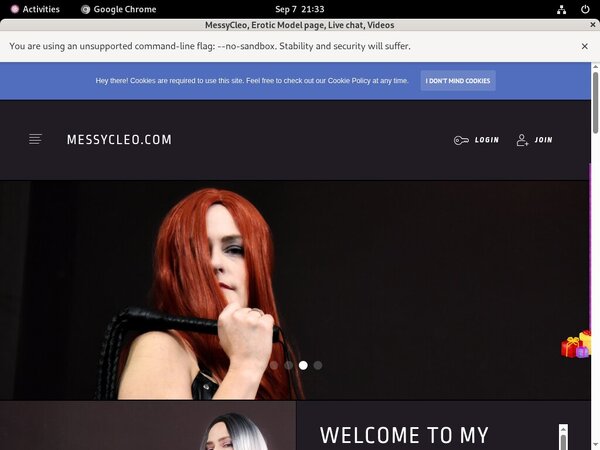 Messycleo Working Passwords