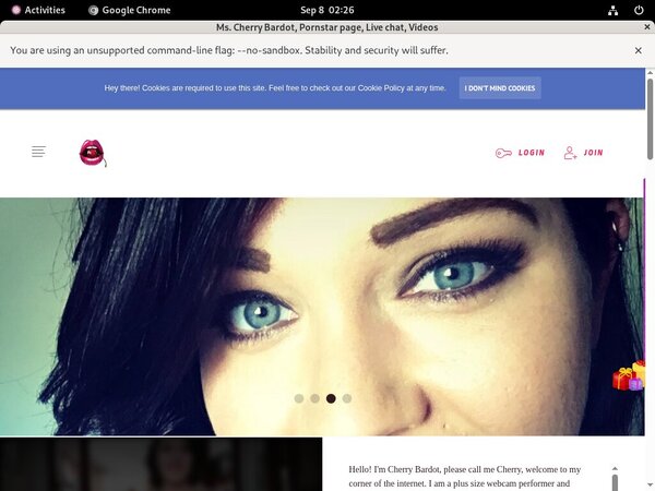 Ms. Cherry Bardot Vendo Discount