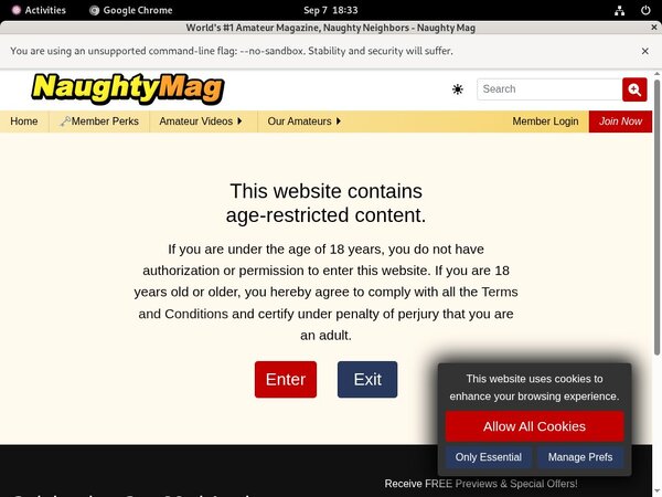 Naughty Mag Crear Cuenta