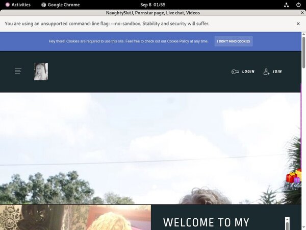 NaughtySlutJ Password Login