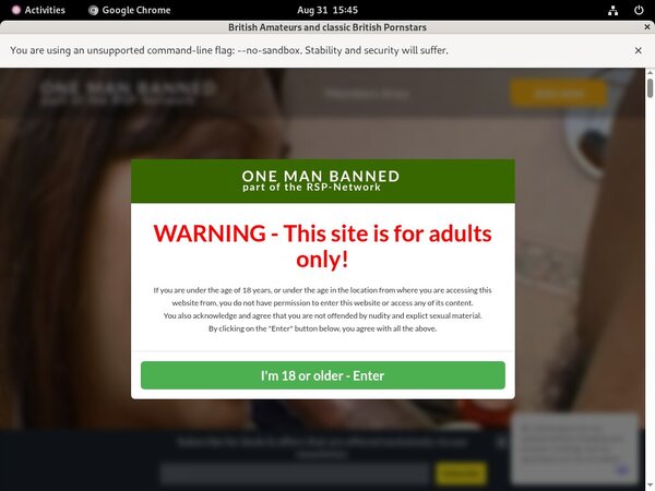 Onemanbanned.tv Avec IBAN / SEPA
