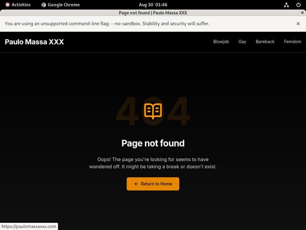 Paulomassaxxx.com Limited Promo