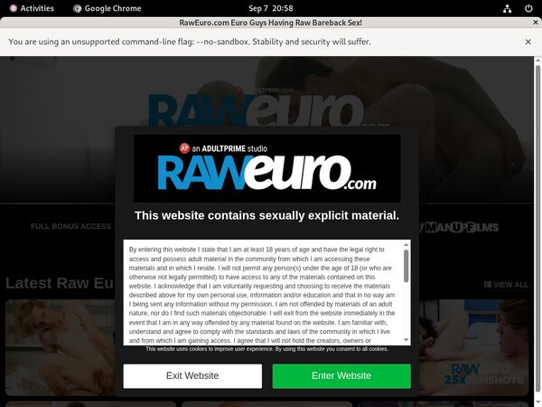 Raweuro.com Exit Discount