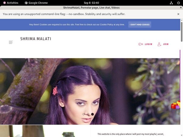 Shrimamalati.xxx Membership Discounts