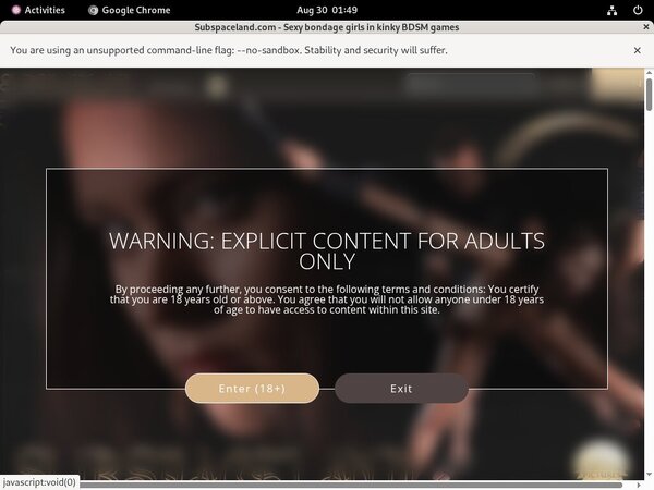 Subspaceland.com Site