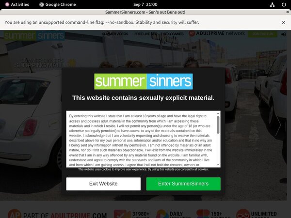 Summersinners Password Dump