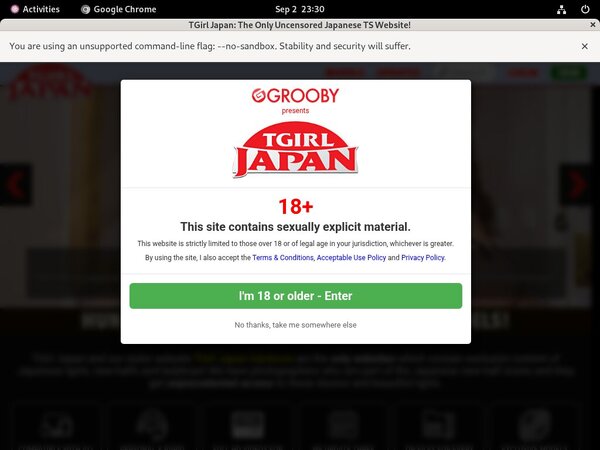 TGirl Japan Discount Rate