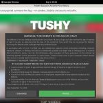 Tushy Discount Signup