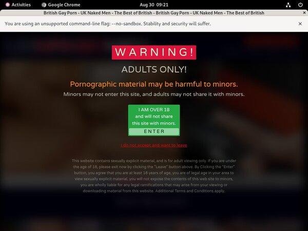 UK Naked Men Trial Access