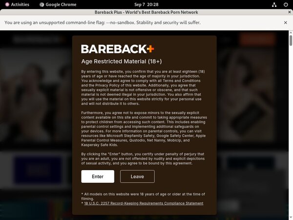 Use Barebackplus.com Discount Link